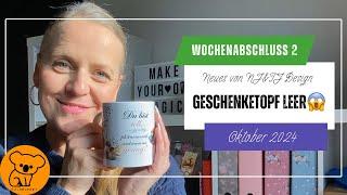 Oktober Budget| Wochenabschluss 2 | ​⁠Im Minus aber mega dankbar | Neues von NJ&TJDesign ​⁠