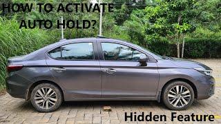 HOW TO USE AUTO HOLD IN 2020 HONDA CITY(MANUAL) | HIDDEN FEATURE