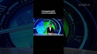 Сотрудники ДЧС спасли 5 рыбаков #shortvideo #shorts #jambyltv #жамбыл #жаңалықтар #новости #тараз