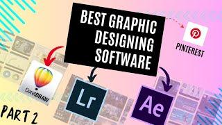 Best Graphic Designing Software: Part 2 || Pinterest.