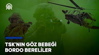 TSK'nın göz bebeği "bordo bereliler" hayat kurtaran eğitimler alıyor