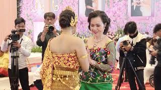 Cambodia Traditional Wedding Ceremony in Phnom Penh City - Khmer Wedding Food & Drinks Party #06