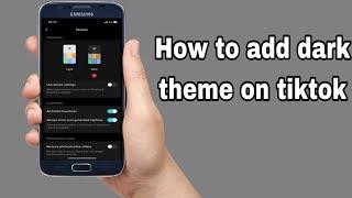 How to turn on dark theme on tiktok using iphone (Quick & Easy)