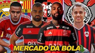 MERCADO DA BOLA | Sampaoli pede Gerson e Fabrício Bruno, Real Madrid e Barcelona disputam Murillo E+