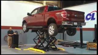 Challenger Lifts Double Scissor Car Lift | 7,700 lb. Lifting Capacity