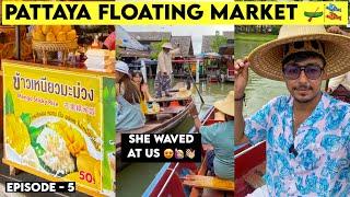  OVERHYPED Place in Thailand ⁉️| Pattaya Floating Market  - Peppa Foodie