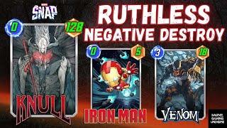 Insane negative destroy deck [Marvel Snap Infinite] | #marvelsnap #viralvideos  @MarvelSnap