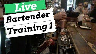 Become a Bartender: Live Bartender Training/ No Experience Needed