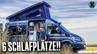 Familiencamper mit 6 Schlafplätzen unter 3,5 T || Yellowstone 4x4  (+)