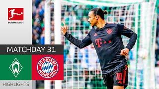 Narrow FCB Victory in Bremen | SV Werder Bremen - FC Bayern München | Highlights | MD 31 Buli 22/23