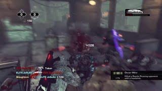 INSANE 48 KILL COMEBACK AGAINST TEABAGGERS - GEARS OF WAR 3