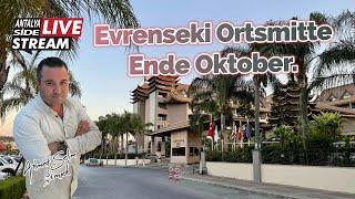 Evrenseki Ortsmitte Ende Oktober. Live