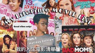 人生必看電影分享EP.01 ft.13 going on 30、mean girls 、just my luck、good luck Charlie it’s Christmas......!!!