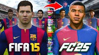 I Rebuild Barcelona From FIFA 15 to FC 25