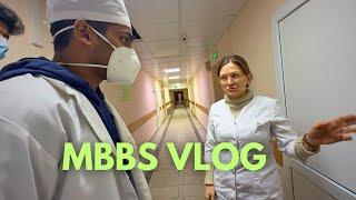 Day in Life of 2nd year Medical student in Russia  | Hospital duty, Studying | Mr.mediko