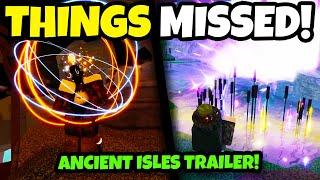 THINGS You MISSED In ANCIENT ISLES TRAILER For FISCH Roblox!