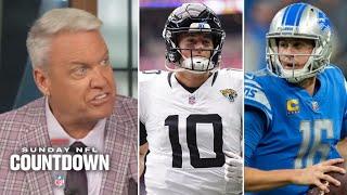 NFL Countdown | "Detroit is BEASTS of NFC" - Rex Ryan claims Jared Goff, Lions will DOMINATE Jaguars