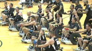 New Zealand's Wheelchair Rugby Team Performs Haka War Cry at Invictus Games