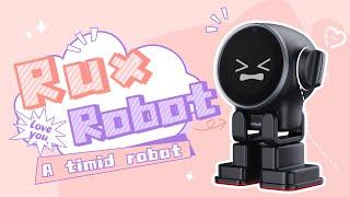 Rux Robot, a timid and cute AI robot, your new companion at the desktop #rux #gift #AICompanion