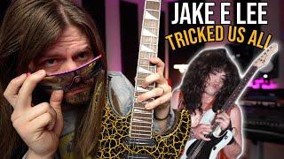 How Jake E Lee Tricked Us All With 3 Chords