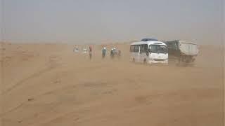 The desert wind, in south Yoloten, Turkmenistan (T-ONE Plant Project)