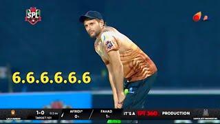 SPL Season 2 Shahid Afridi Fahad Mian Channu Runs Chase Best Tape Ball Match In Dubai