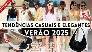 10 TENDÊNCIAS CASUAIS E ELEGANTES PARA VERÃO 2025!