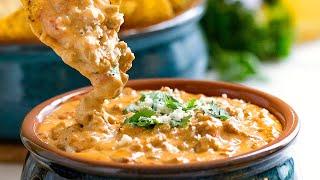 Amazing Beef Queso Dip