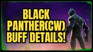 Black Panther Civil War Buff Details! Only 2 Years And 4 Months Since Announced!