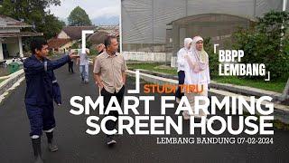 Studi Tiru Smart Farming Screen House | BBPP Lembang