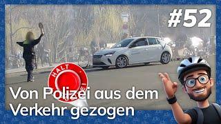 ‍️ Von Polizei aus dem Verkehr gezogen – Dashcam (Berlin Cycling Diary)