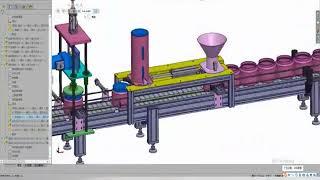 Customized machine design for inline type jars filling capping equipment