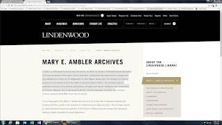 Lindenwood University Archives