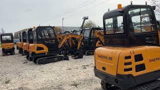 Rakodógép Centrum Sherpa Wolf minikotró kotrógép árokásó rakodó rakodógép emelők excavator loader