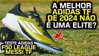 Uma LEAGUE que briga com ELITE? - Teste chuteira society Adidas F50 League TF Messi