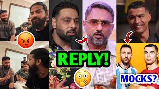 Everyone got SHOCKED by this...| Badshah REPLY Honey Singh, Ronaldo Messi, Bhuvan Bam, Samay Raina