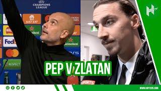 Pep Guardiola BRILLIANTLY responding to Zlatan DIGS 