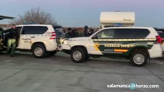 Golpe al narcotráfico en Salamanca al interceptar una autocaravana cargada de droga