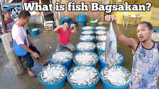 Fresh fish market in Bagsakan Tambacan, Iligan City 