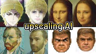 Depixelizing Doom Guy? Mona Lisa in Real Life? The "Upscaling" AI: PULSE