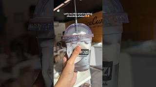 Let’s try the viral crackling chocolate shake! #frozi #viral #shorts #short #trending #trend