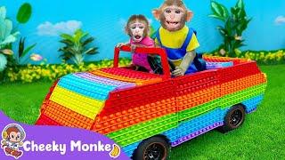 Choo Choo, Cars Challenge Song  Traffic Safety Song | Cheeky Monkey - Nursery Rhymes & Kids Songs