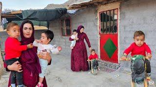 Parisa's Care for Little Arad ️ in the Absence of Saifullah | Nomadic Documentary