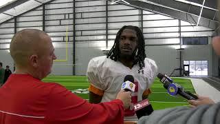 Ferris State Football National Championship Preparation - James Gilbert Interview