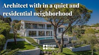 Architect with in a quiet and residential neighborhood, Super-Cannes - Knight Frank French Riviera