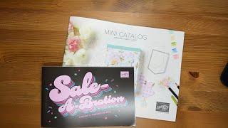 Stampin’ Up! January-April 2025 Mini Catalog, 2025 Sale-a-bation and Online Exclusives Unboxing