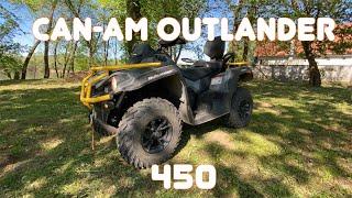 CAN AM OUTLANDER 450 2021 | REVIEW & SOUND TEST