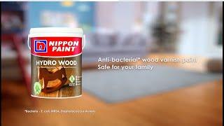 Nippon Paint Hydro Wood - Anti-bacterial* Wood Varnish Paint (TVC)