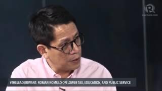 Roman Romulo on Napoles as a wedding sponsor