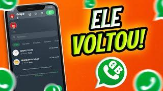 FINALMENTE!WHATSAPP GB VOLTOU! NOVO MÉTODO COM NUMERO DIRETO